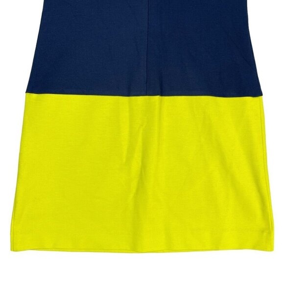 Trina Turk Dress Womens 2 Retro Mod Colorblock Keyhole Ponte Shift Business - Picture 5 of 7